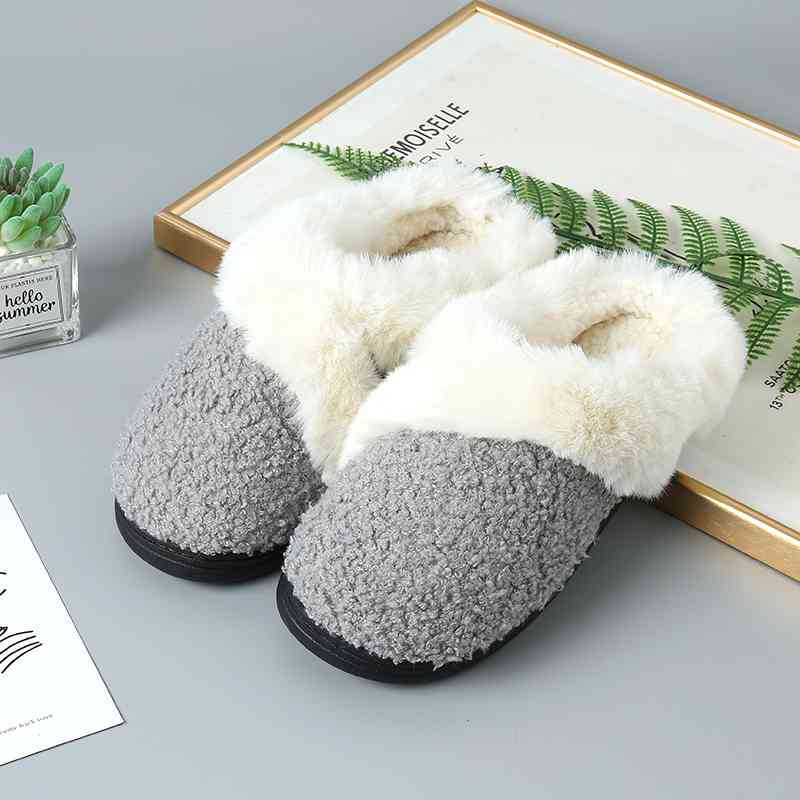 Super Soft Sherpa Lined Slippers